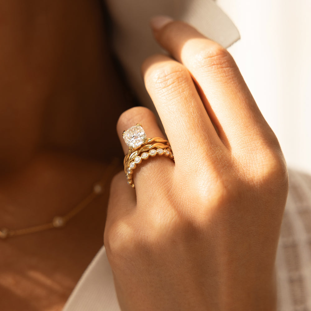 Ivy High Polish Wedding Band image 13