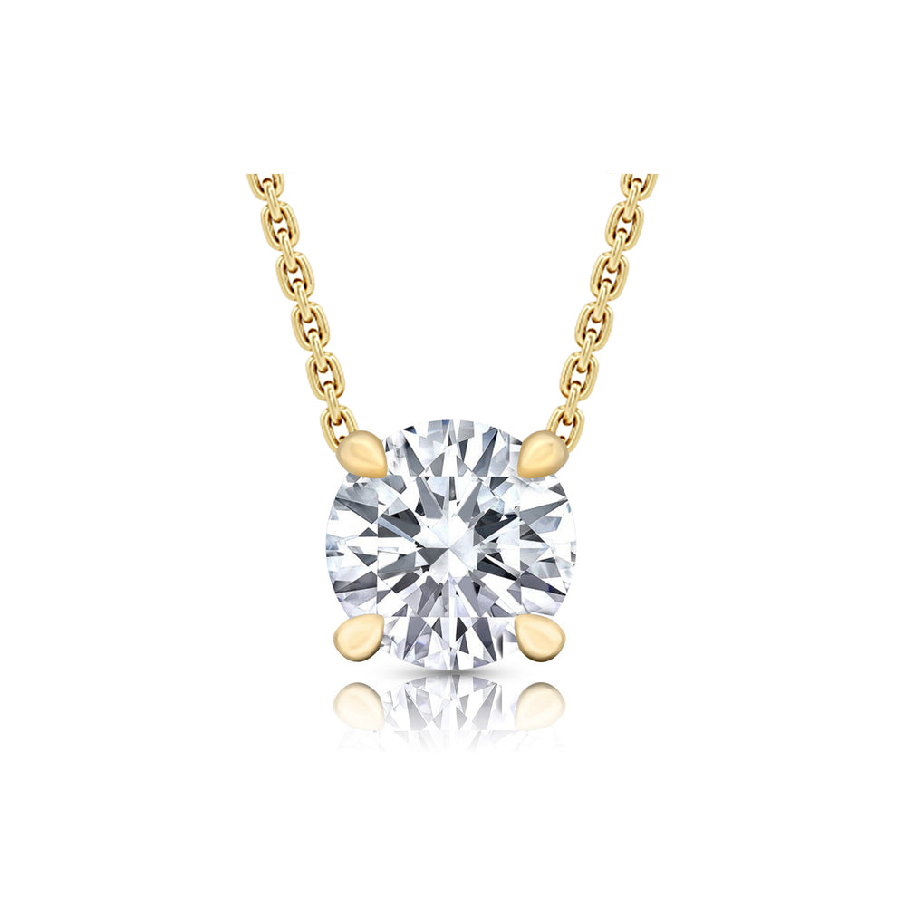 Chelsea Lab Diamond Round Brilliant Pendant image 69