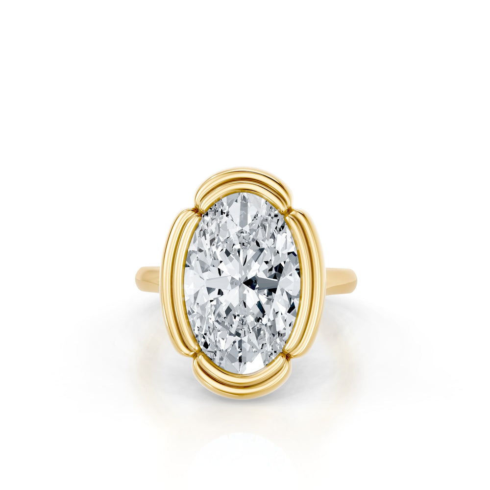 High Jewelry | Dorée Solitaire Lab Diamond Engagement Ring image 1
