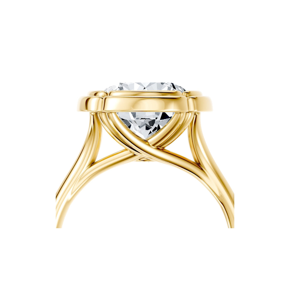 Dorée Solitaire Lab Diamond Engagement Ring image 5