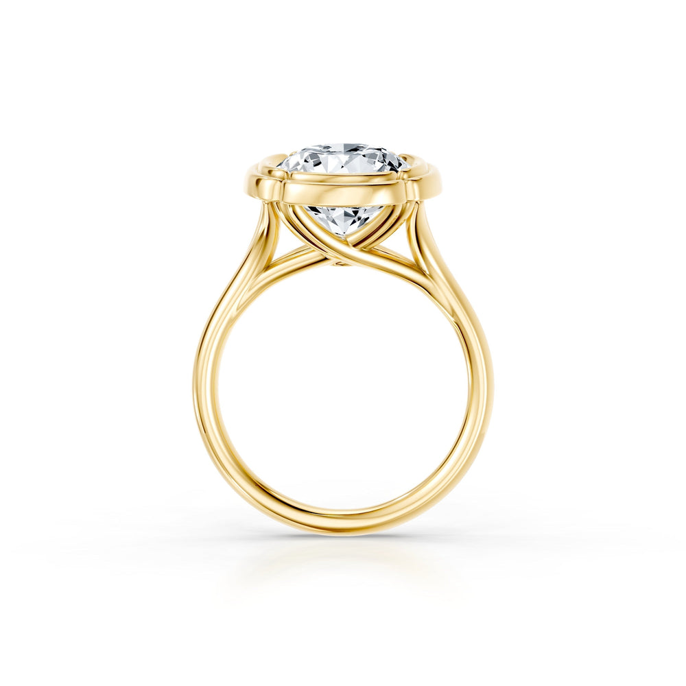 Dorée Solitaire Lab Diamond Engagement Ring image 4
