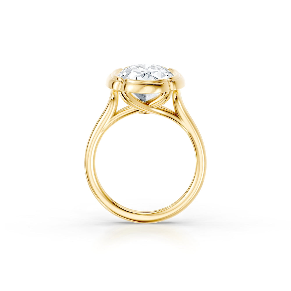 Dorée Solitaire Lab Diamond Engagement Ring image 4