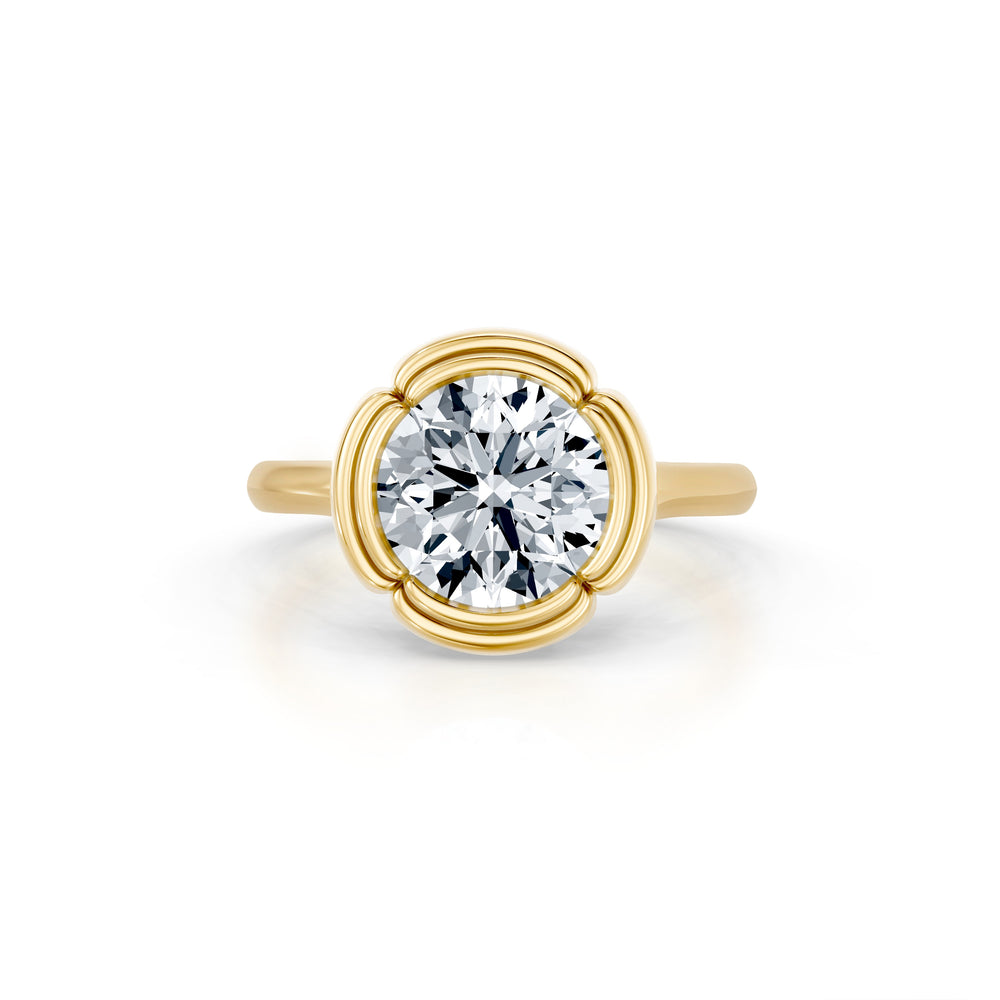 Dorée Solitaire Lab Diamond Engagement Ring image 1