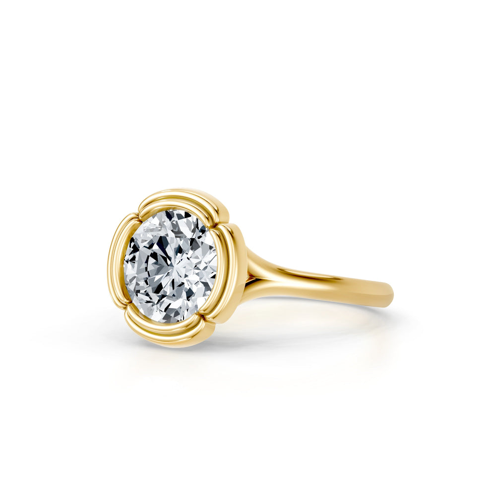Dorée Solitaire Lab Diamond Engagement Ring image 2