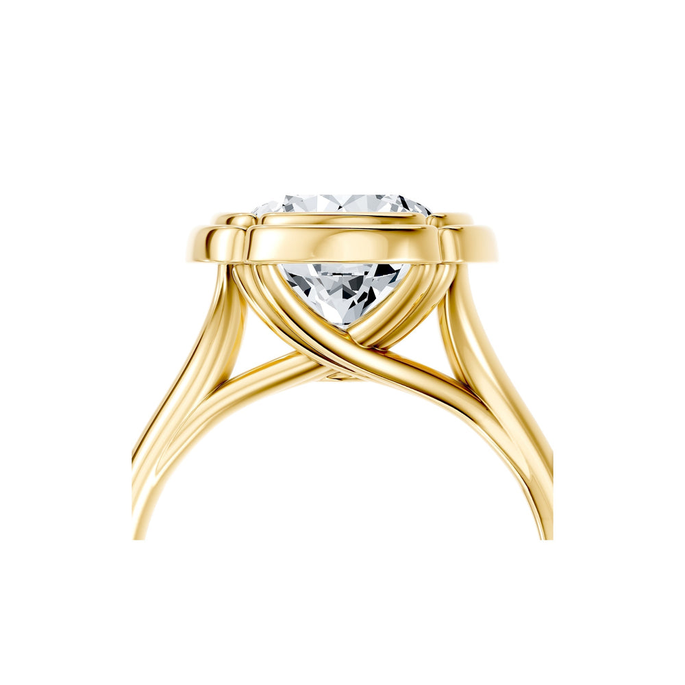 Dorée Solitaire Lab Diamond Engagement Ring image 5