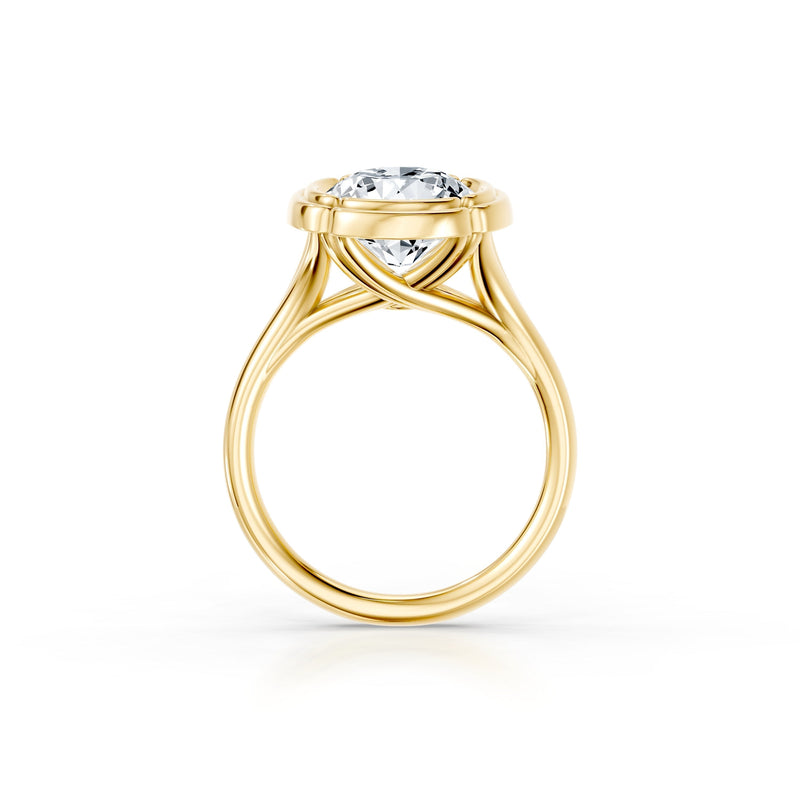 Dorée Solitaire Lab Diamond Engagement Ring image 4