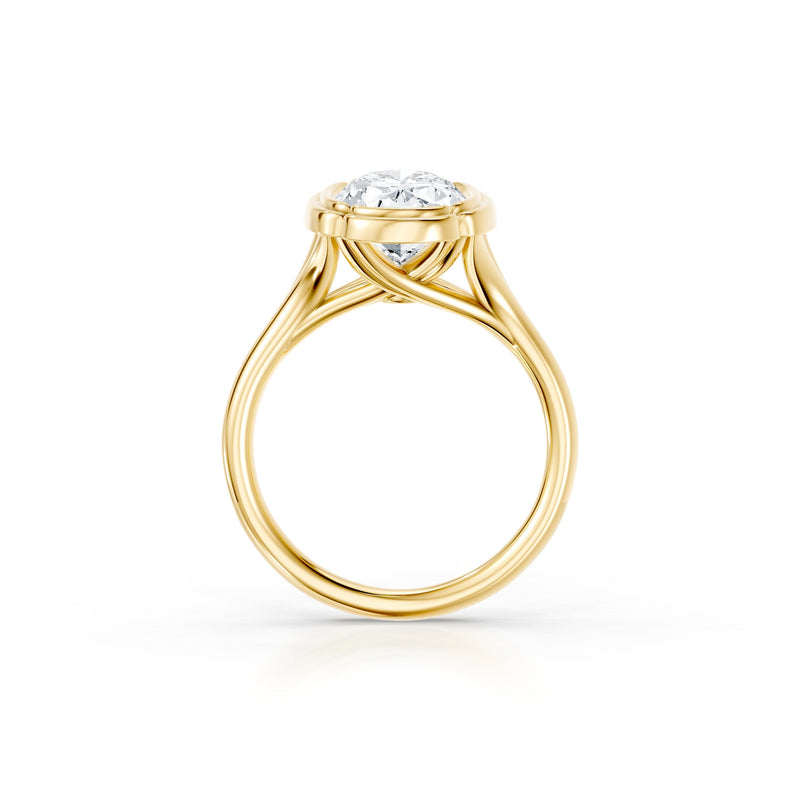 Dorée Solitaire Lab Diamond Engagement Ring image 4