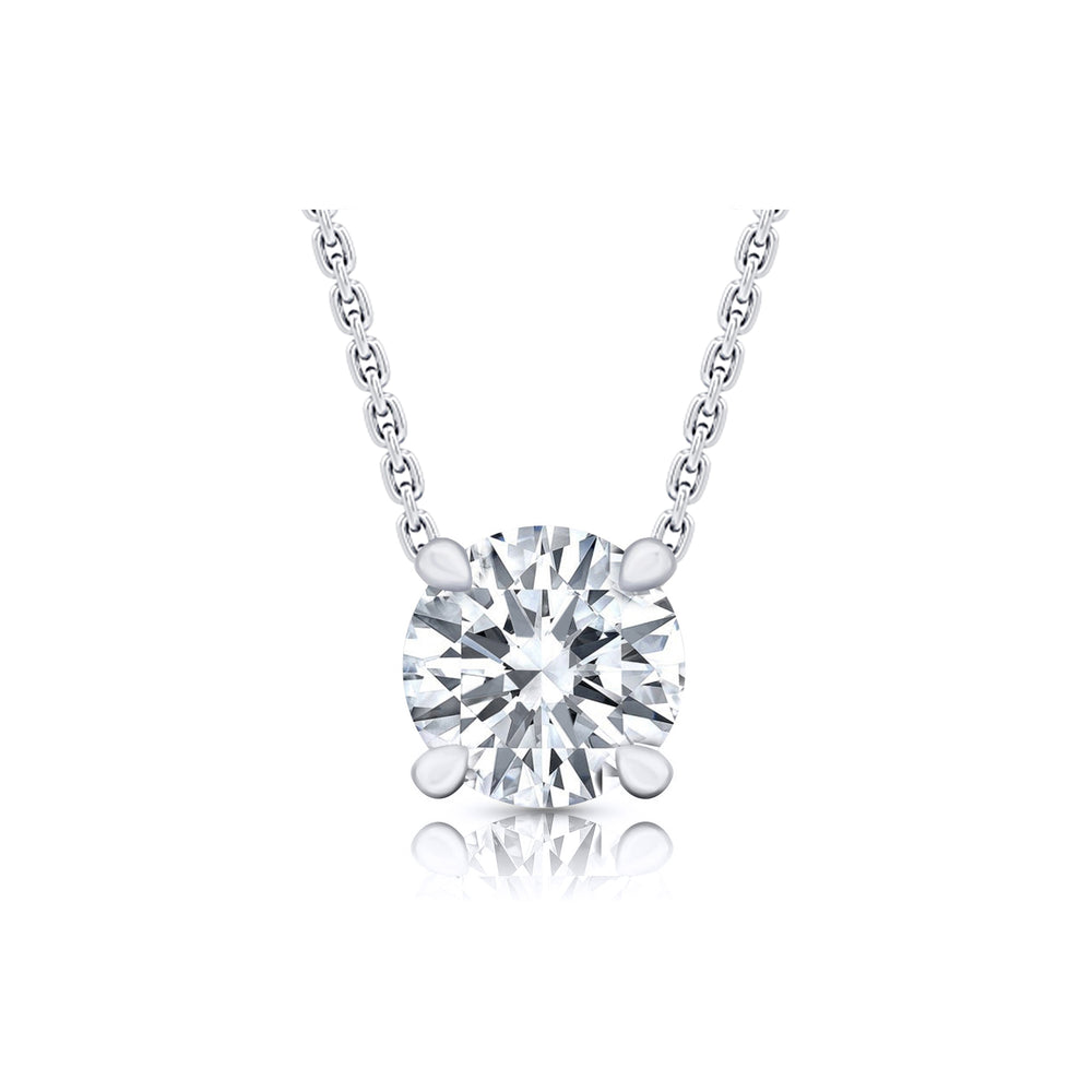 Chelsea Lab Diamond Round Brilliant Pendant image 44