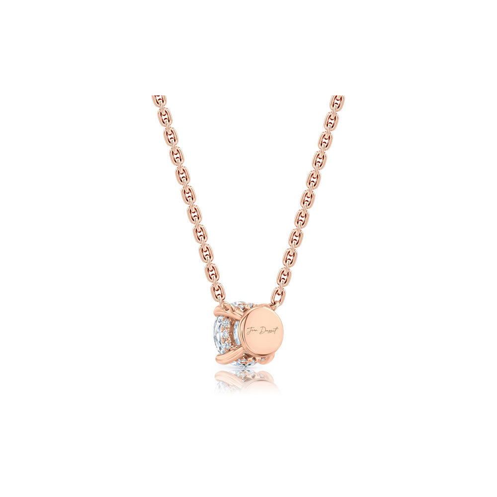 Chelsea Lab Diamond Round Brilliant Pendant image 53