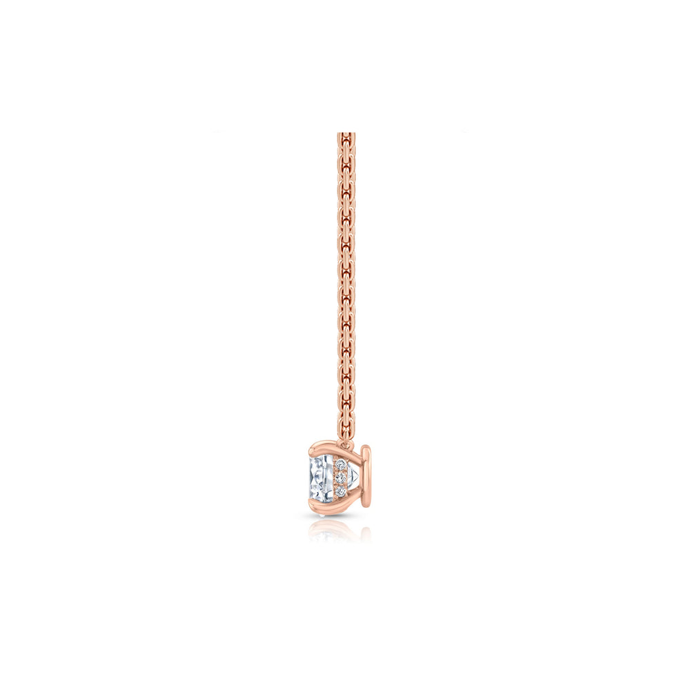 Chelsea Lab Diamond Round Brilliant Pendant image 52