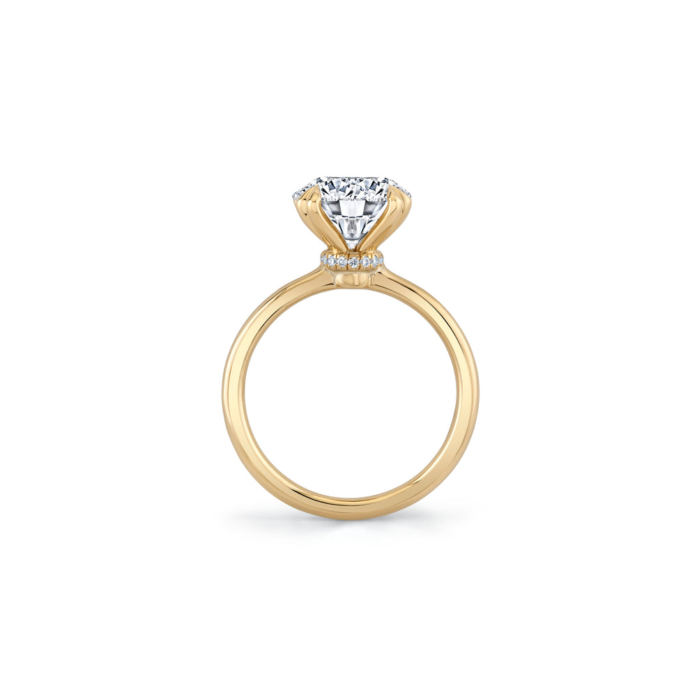 Kate Round Brilliant Solitaire Lab Diamond Engagement Ring image 4