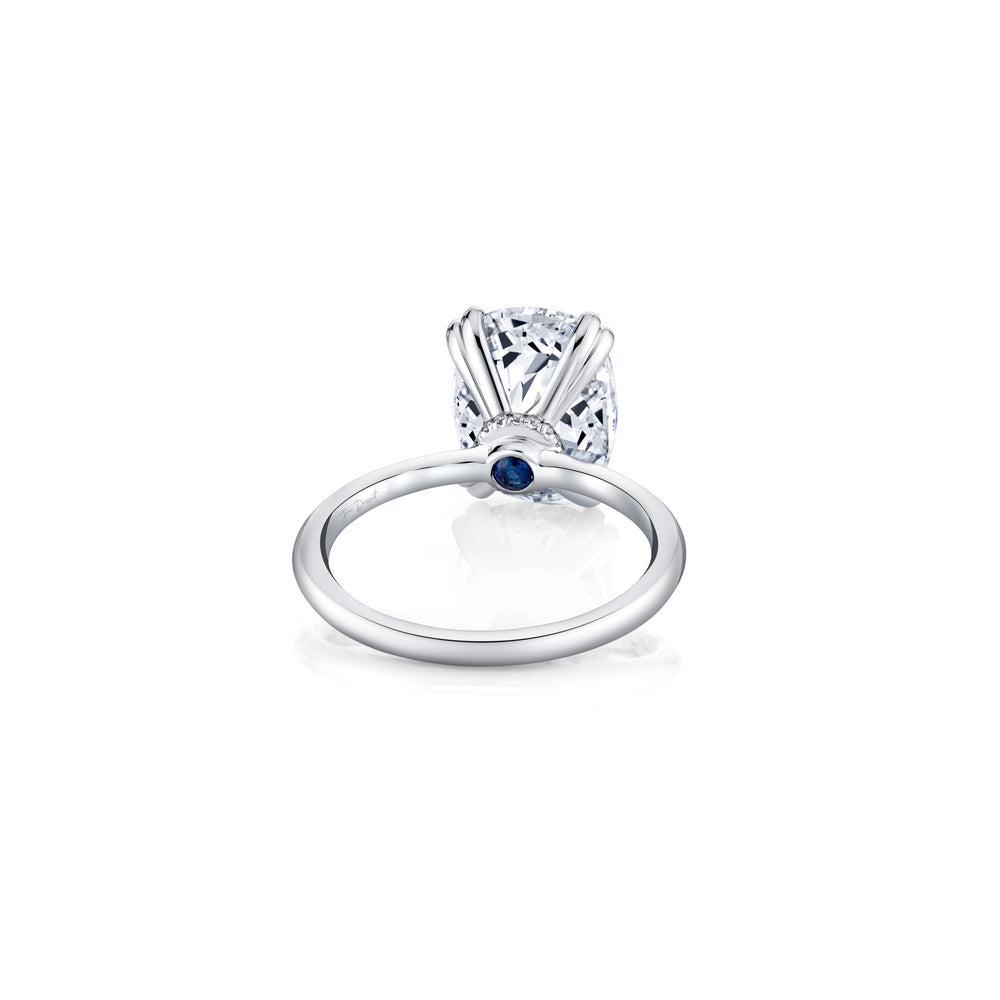 Kate Cushion Solitaire Lab Diamond Engagement Ring image 2