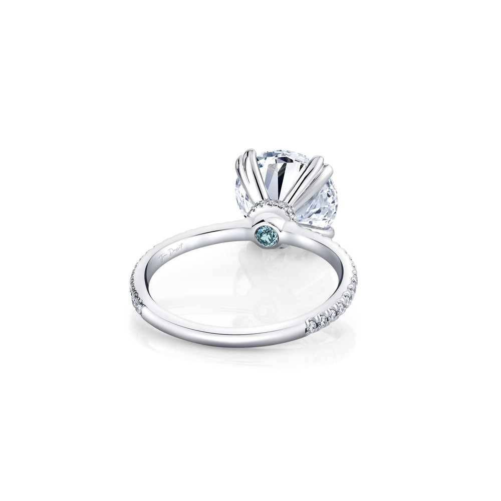 Kate Round Brilliant Solitaire Lab Diamond Engagement Ring image 3