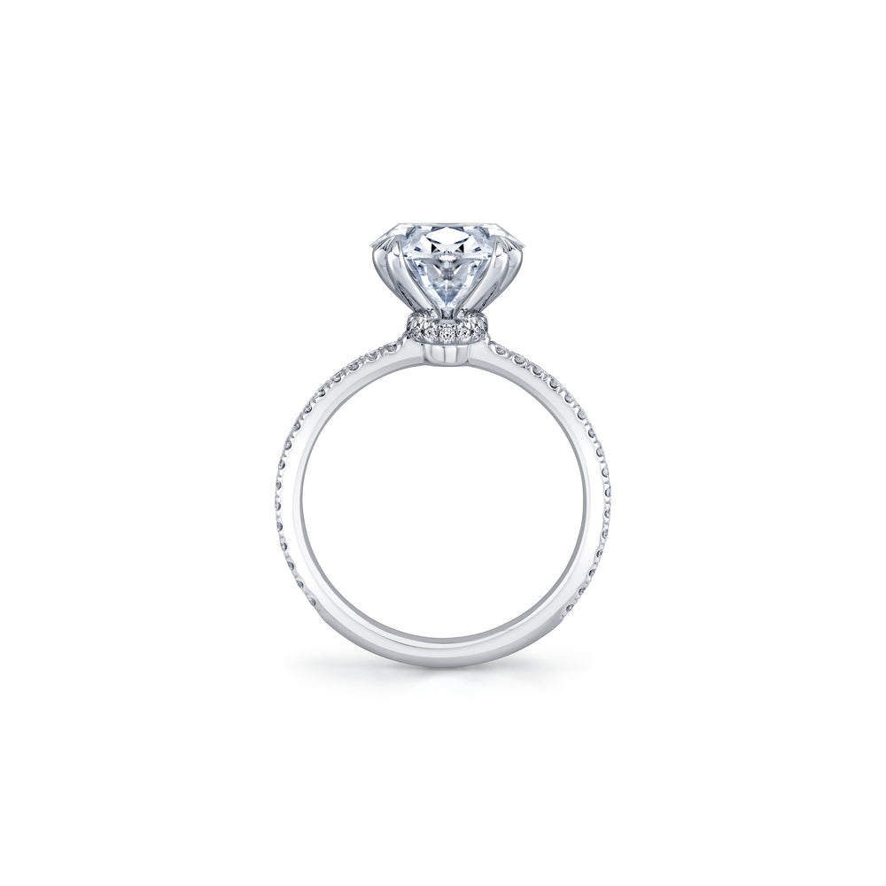 Kate Round Brilliant Solitaire Lab Diamond Engagement Ring image 4