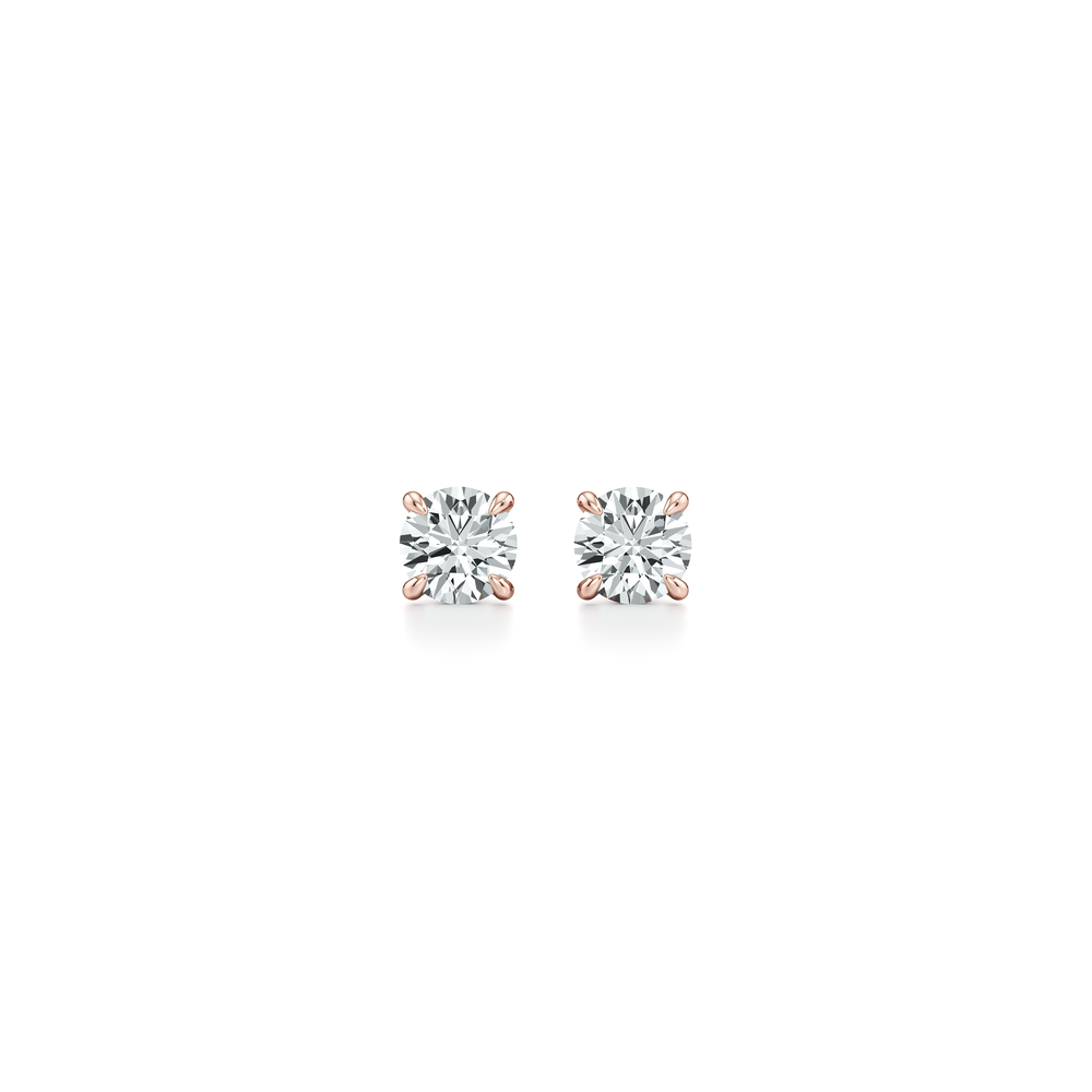 Chelsea Essential Lab Diamond Round Brilliant Studs image 7