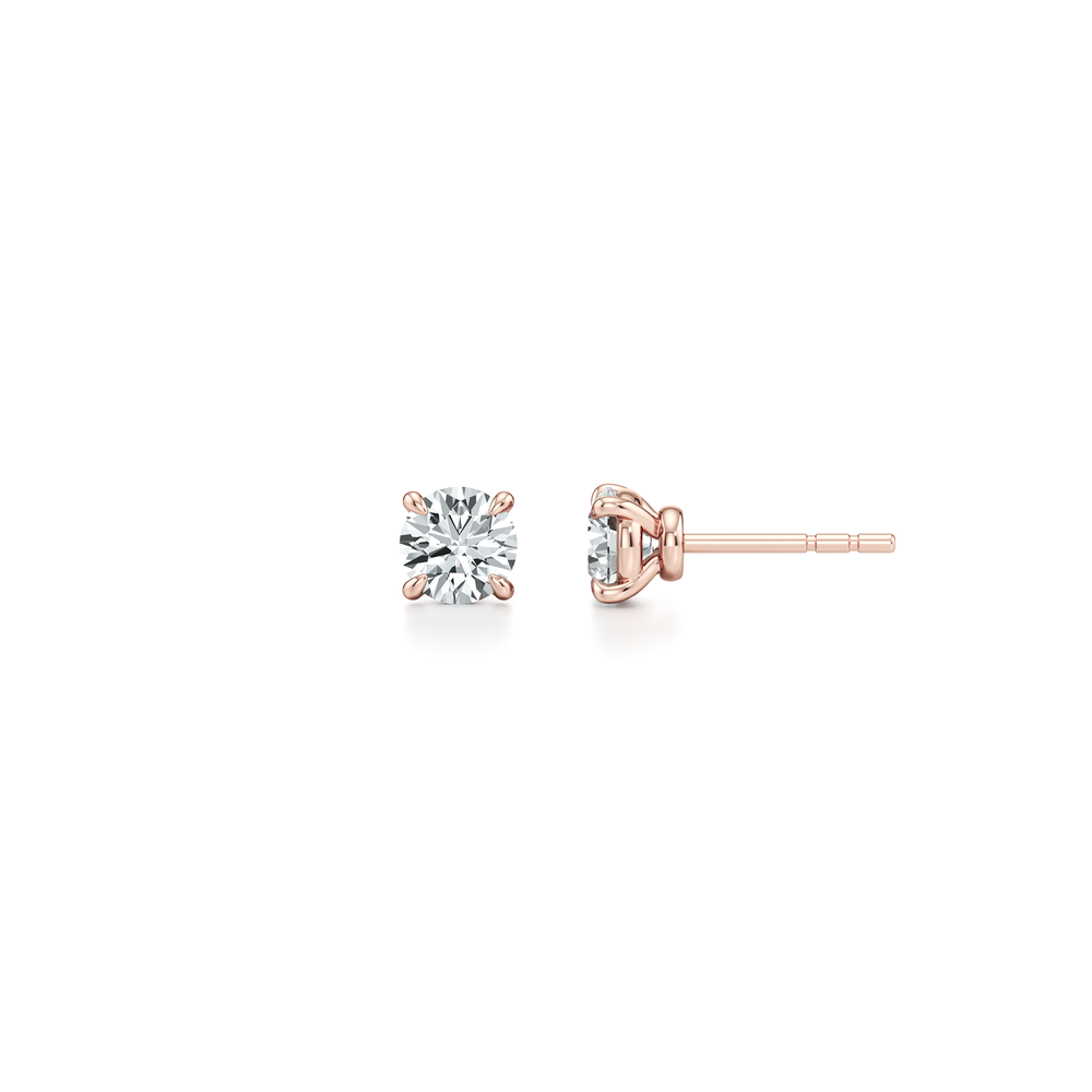 Chelsea Essential Lab Diamond Round Brilliant Studs image 8