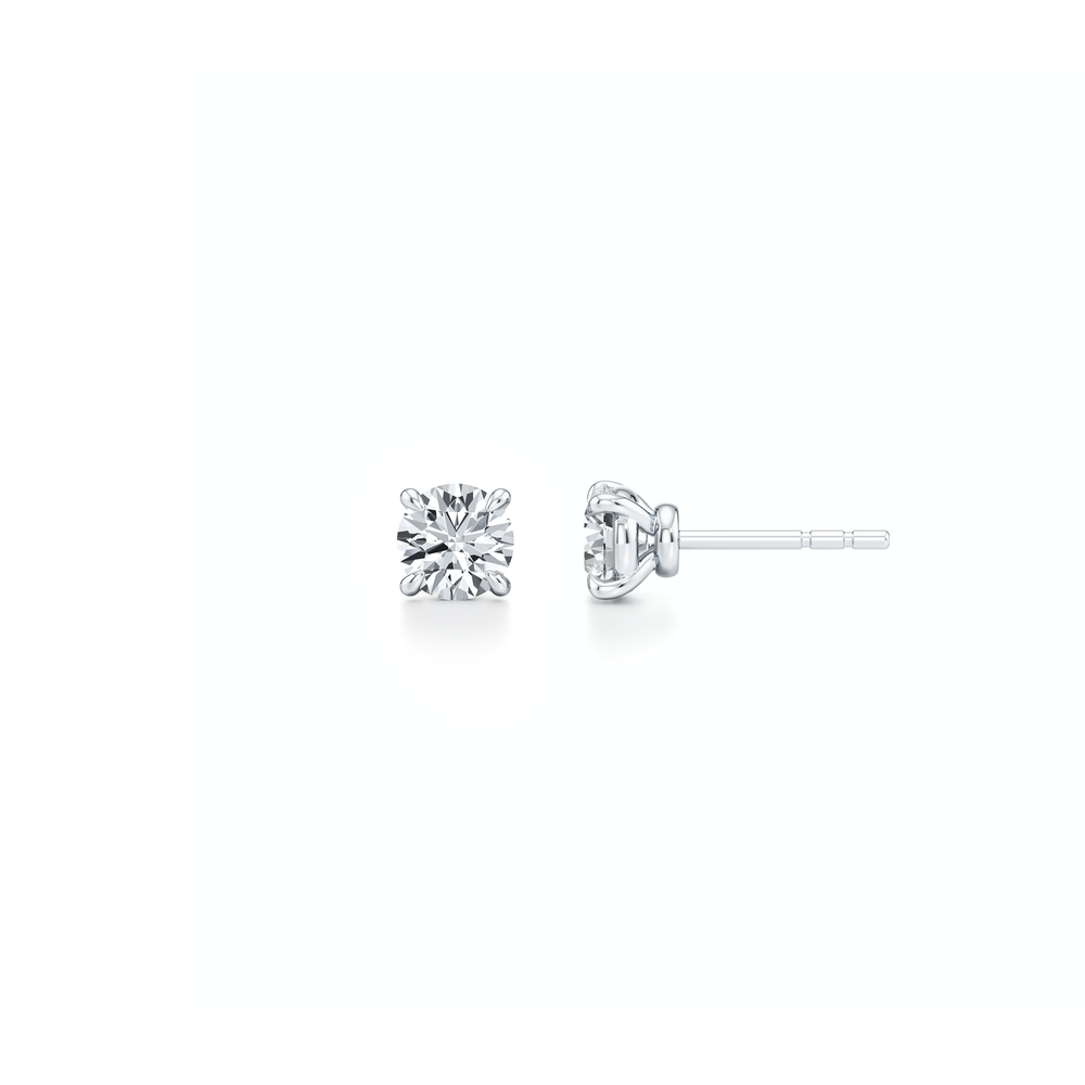 Chelsea Essential Lab Diamond Round Brilliant Studs image 11