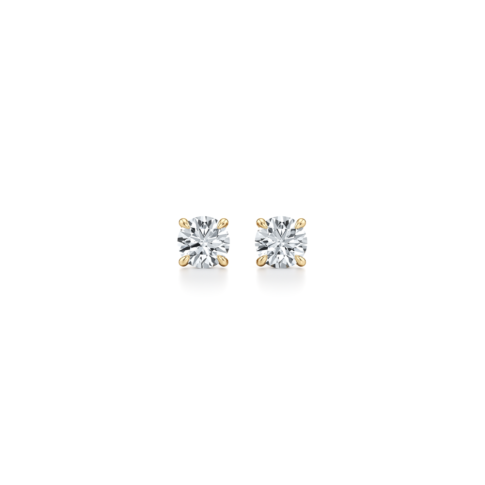 Chelsea Essential Lab Diamond Round Brilliant Studs image 4