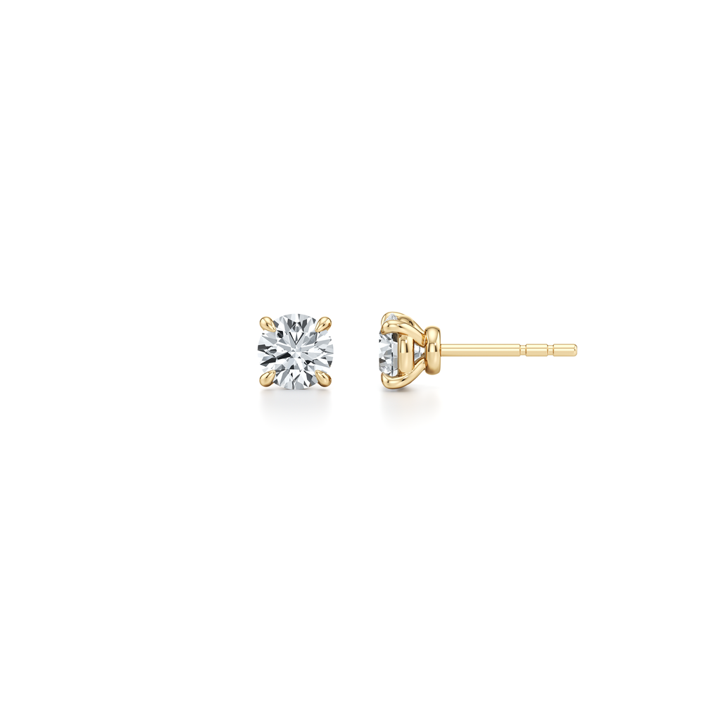 Chelsea Essential Lab Diamond Round Brilliant Studs image 5