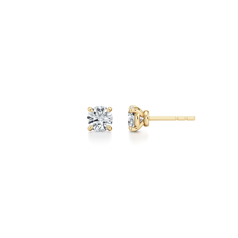 Chelsea Essential Lab Diamond Round Brilliant Studs image 5