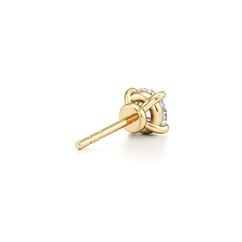 Chelsea Essential Lab Diamond Round Brilliant Studs image 6
