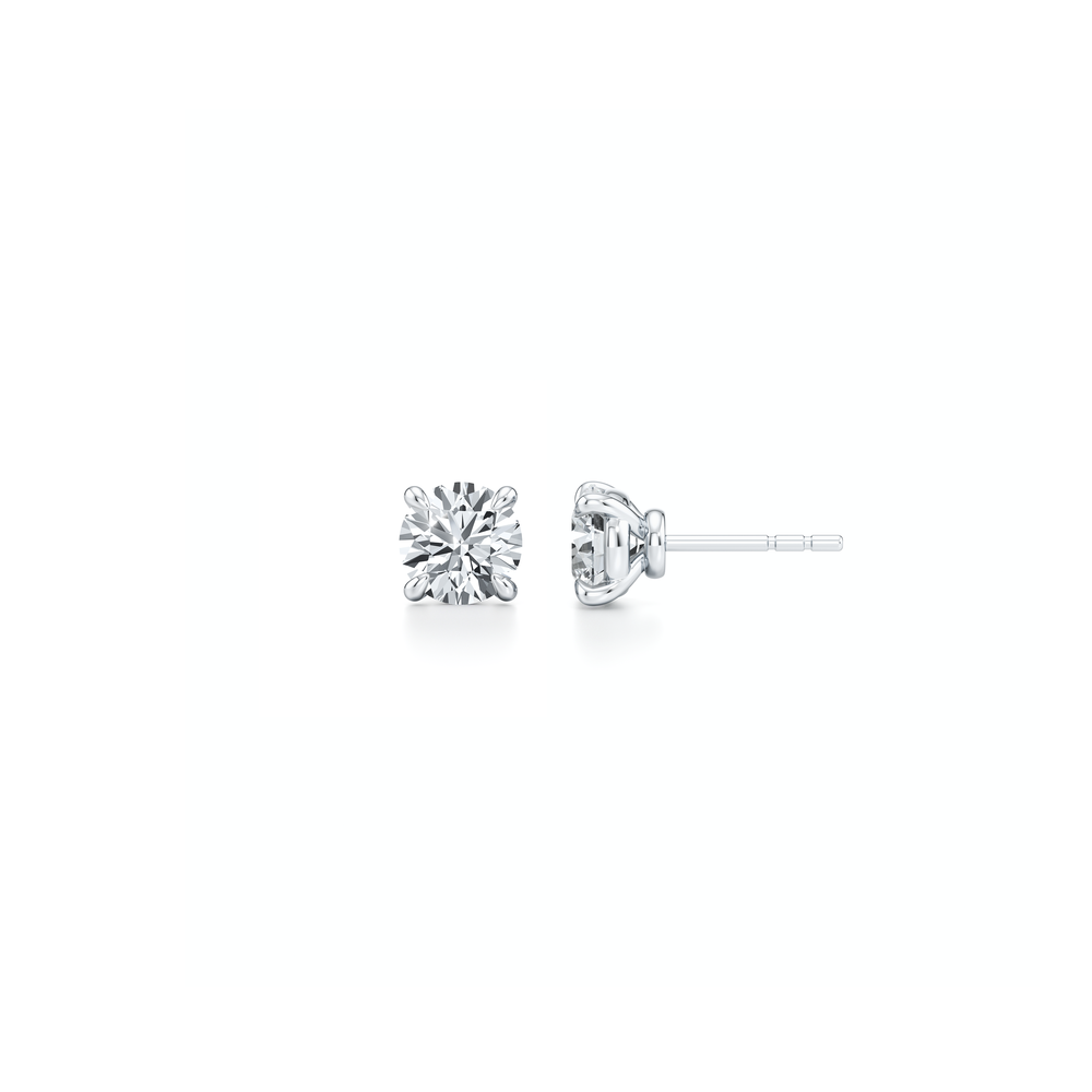 Chelsea Essential Lab Diamond Round Brilliant Studs image 23