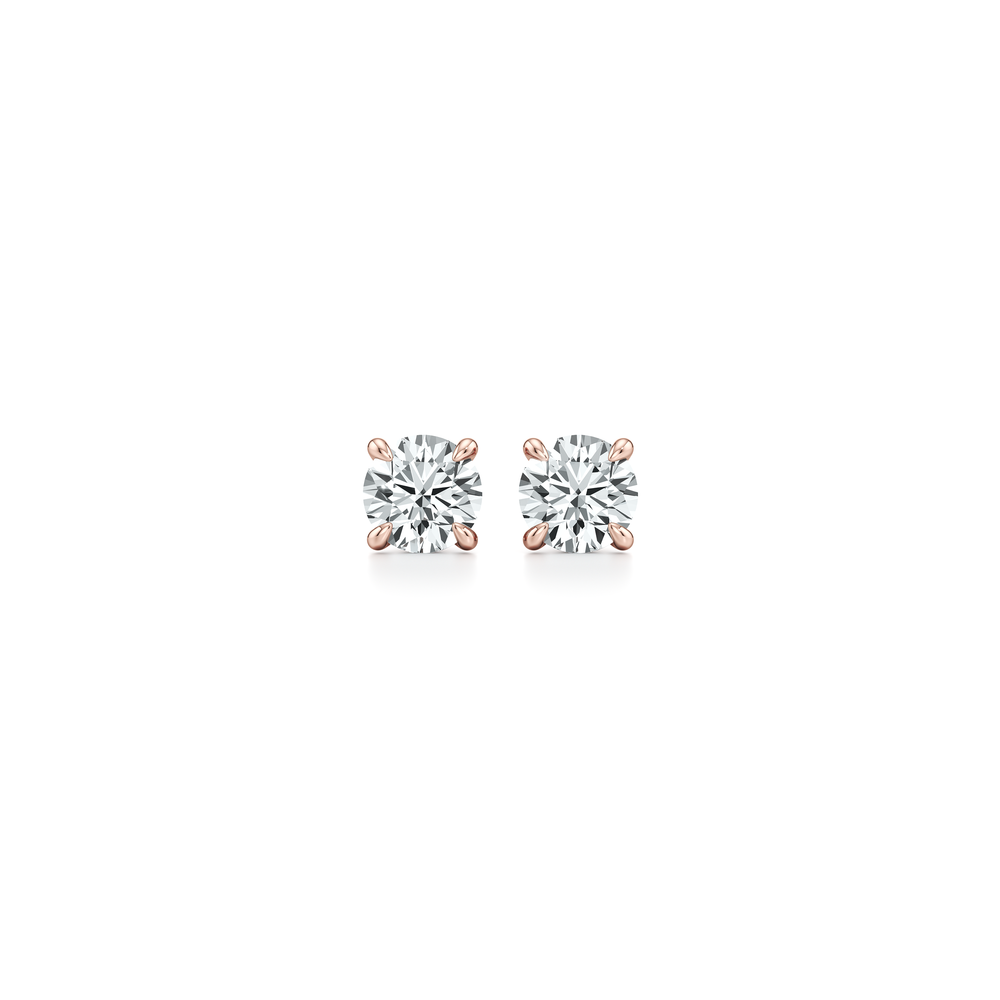 Chelsea Essential Lab Diamond Round Brilliant Studs image 31