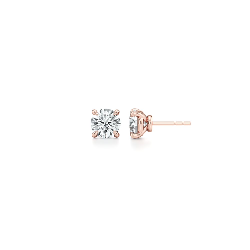 Chelsea Essential Lab Diamond Round Brilliant Studs image 32