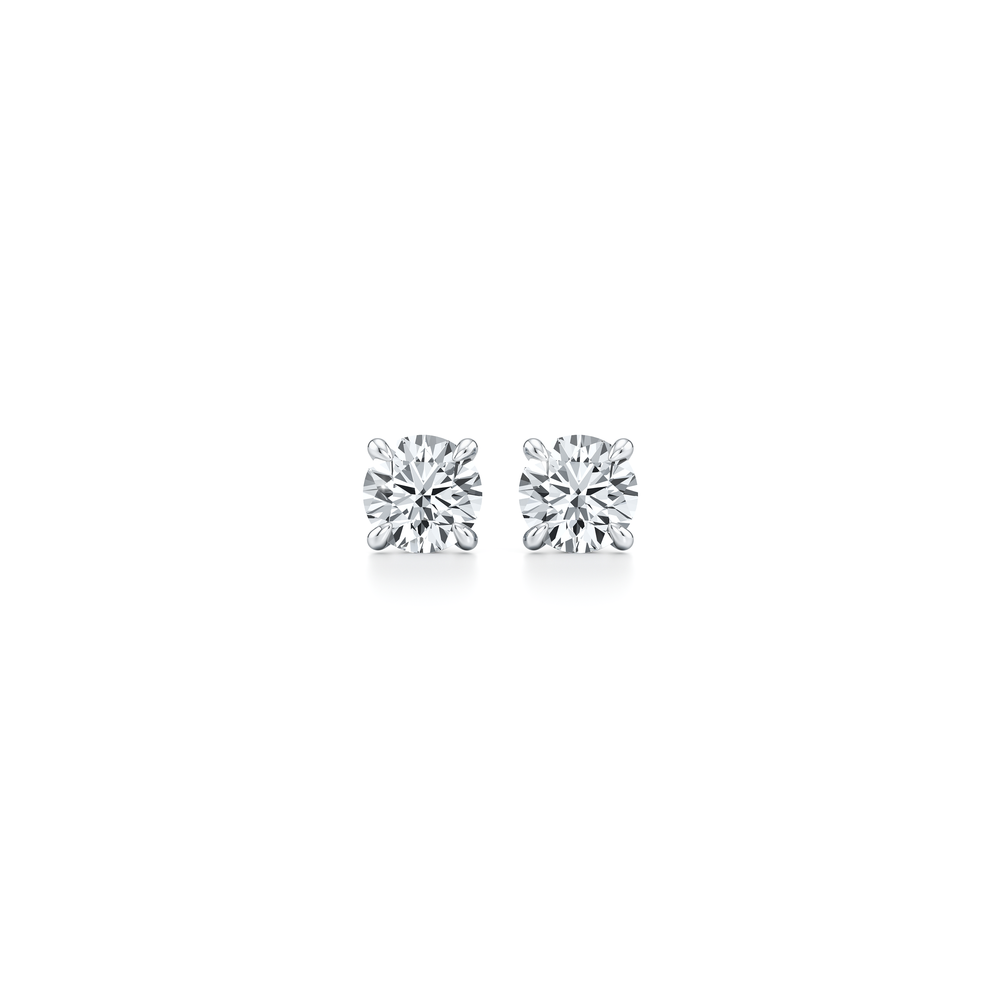 Chelsea Essential Lab Diamond Round Brilliant Studs image 34