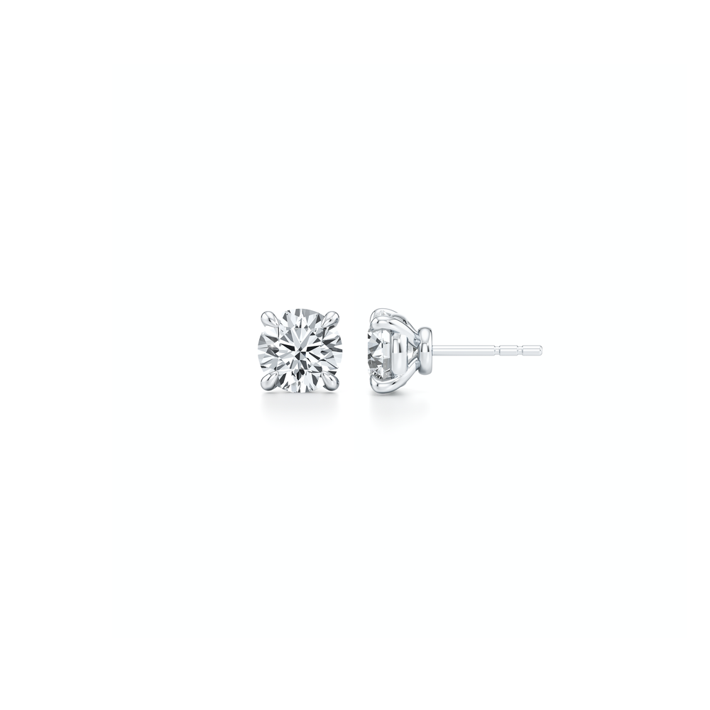 Chelsea Essential Lab Diamond Round Brilliant Studs image 35