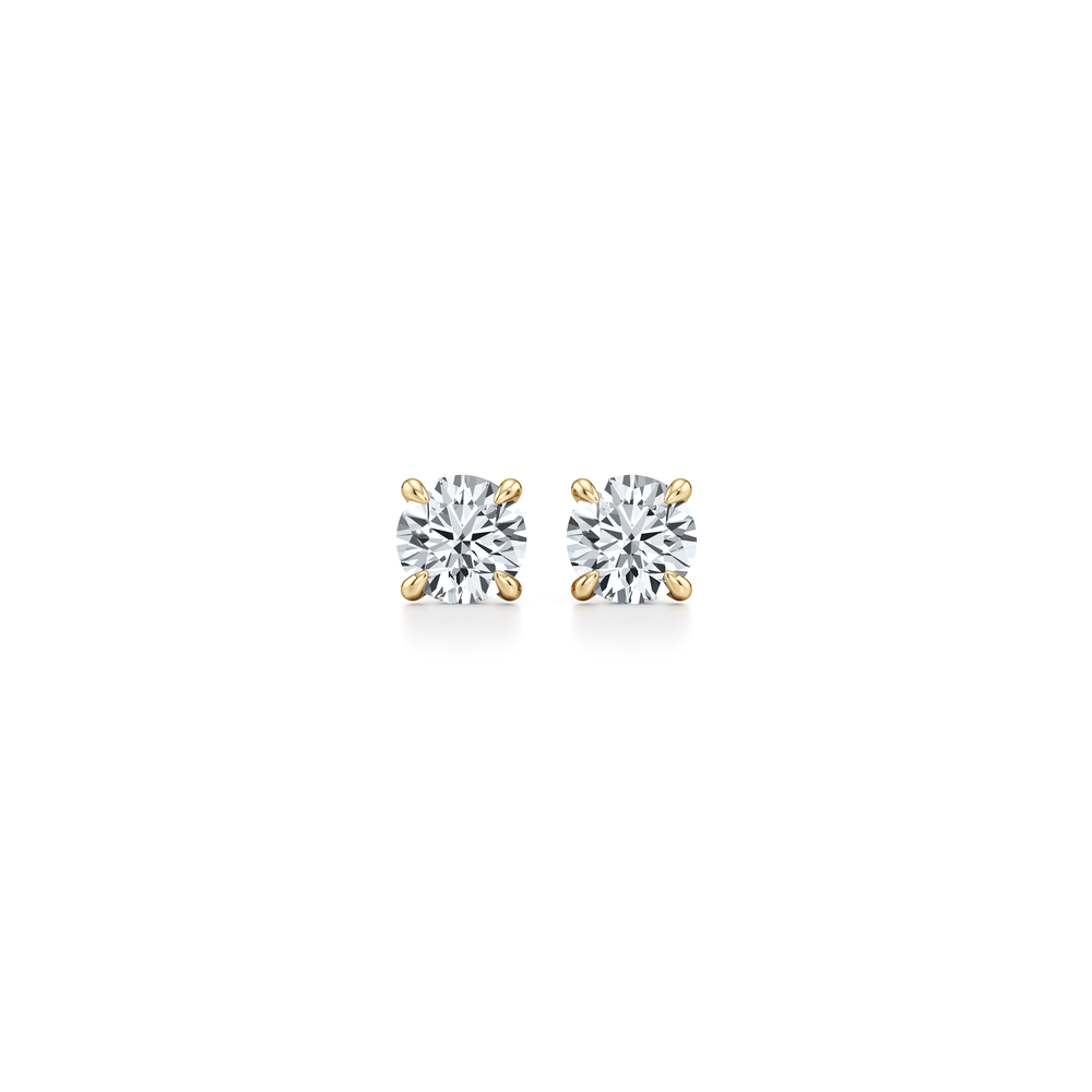 Chelsea Essential Lab Diamond Round Brilliant Studs image 28