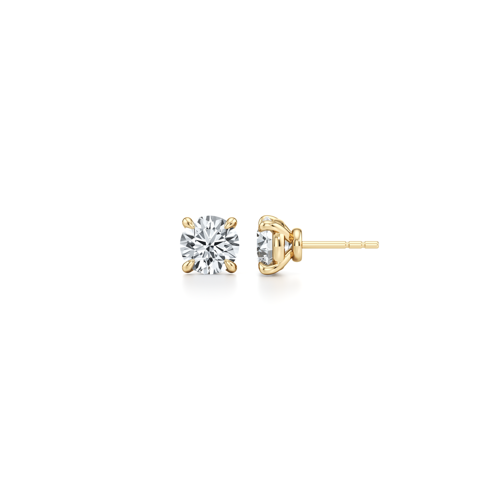 Chelsea Essential Lab Diamond Round Brilliant Studs image 29