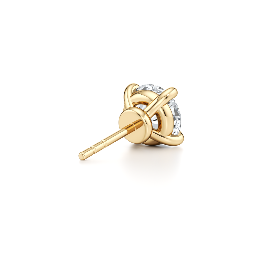 Chelsea Essential Lab Diamond Round Brilliant Studs image 30