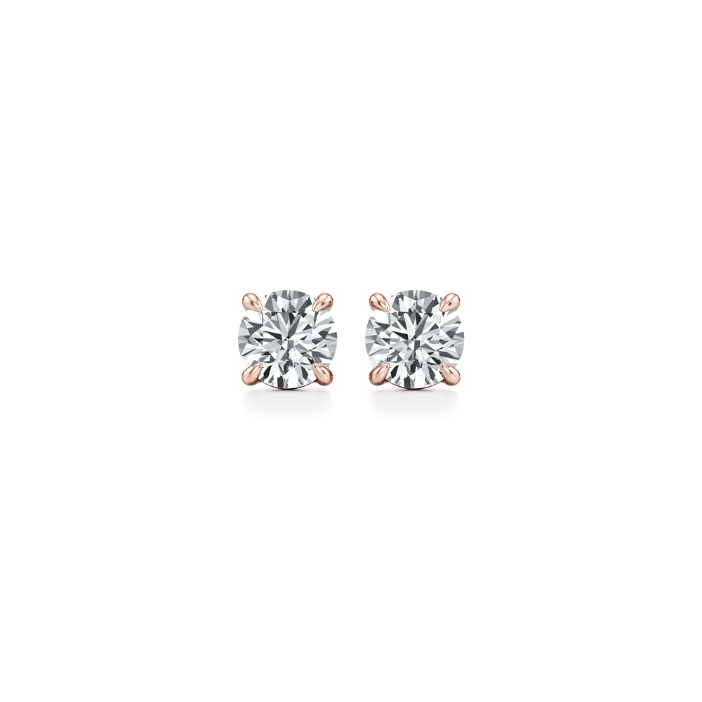 Chelsea Essential Lab Diamond Round Brilliant Studs image 43