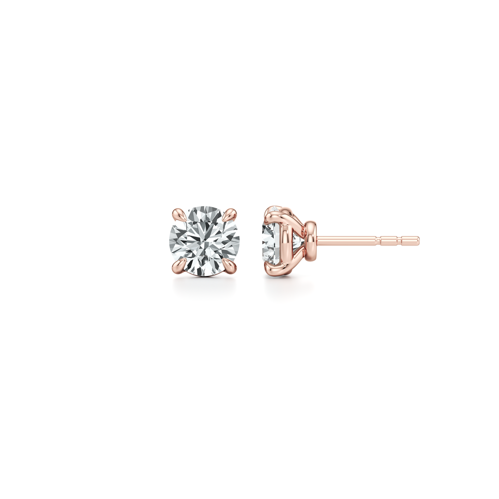 Chelsea Essential Lab Diamond Round Brilliant Studs image 44