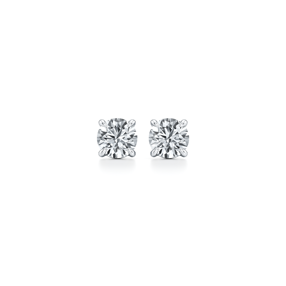 Chelsea Essential Lab Diamond Round Brilliant Studs image 37