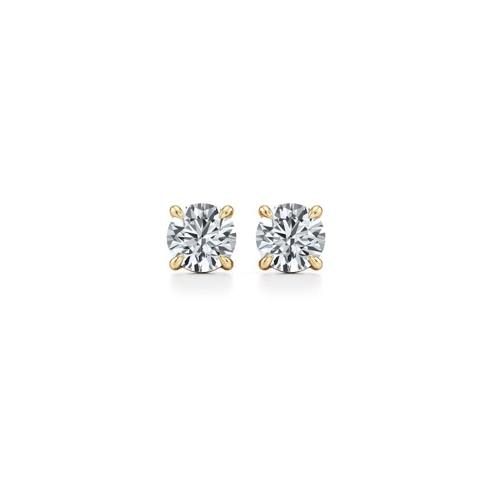 Chelsea Essential Lab Diamond Round Brilliant Studs image 40