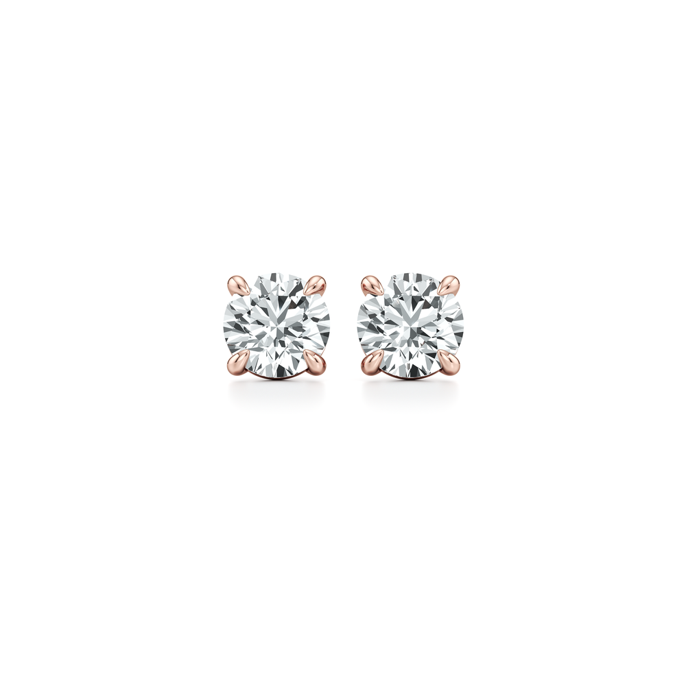 Chelsea Essential Lab Diamond Round Brilliant Studs image 55