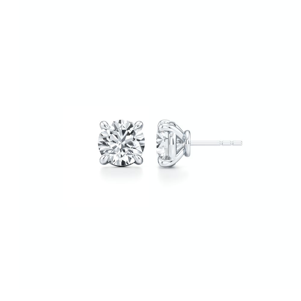 Chelsea Essential Lab Diamond Round Brilliant Studs image 59