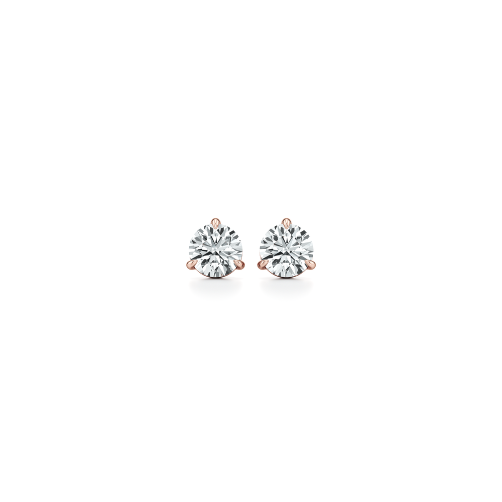 Chelsea Essential Lab Diamond Round Brilliant Martini Studs image 7