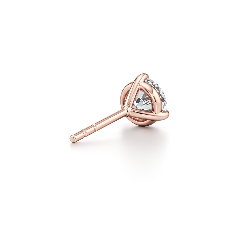 Chelsea Essential Lab Diamond Round Brilliant Martini Studs image 9