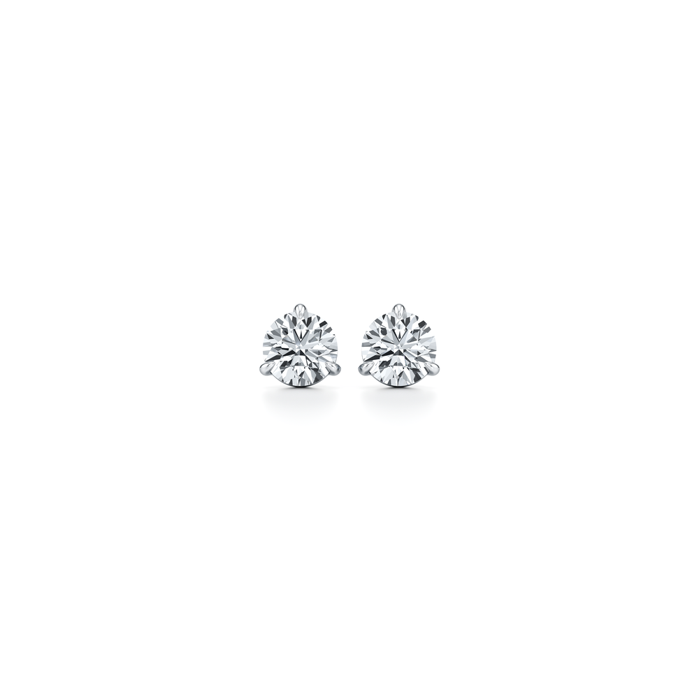 Chelsea Essential Lab Diamond Round Brilliant Martini Studs image 1