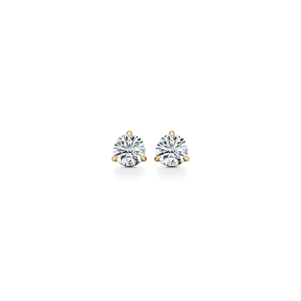Chelsea Essential Lab Diamond Round Brilliant Martini Studs image 4