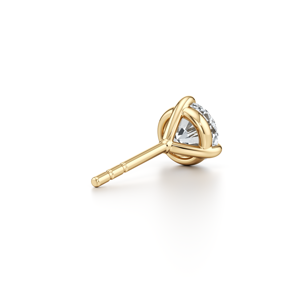 Chelsea Essential Lab Diamond Round Brilliant Martini Studs image 6