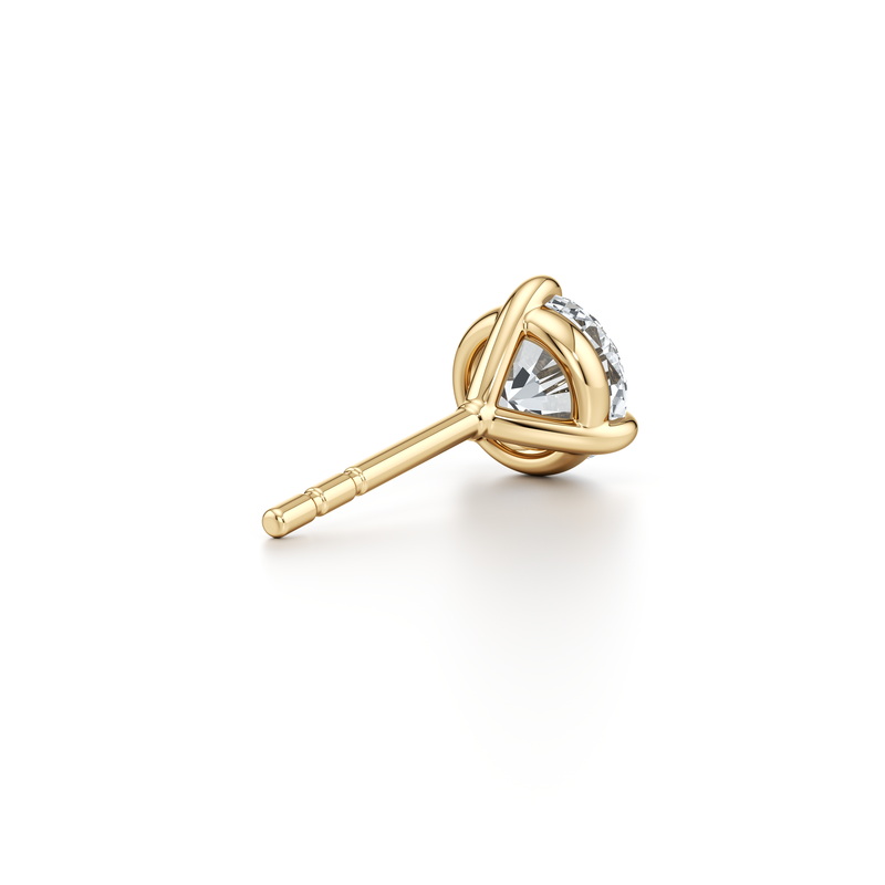 Chelsea Essential Lab Diamond Round Brilliant Martini Studs image 6