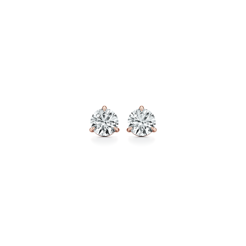 Chelsea Essential Lab Diamond Round Brilliant Martini Studs image 19