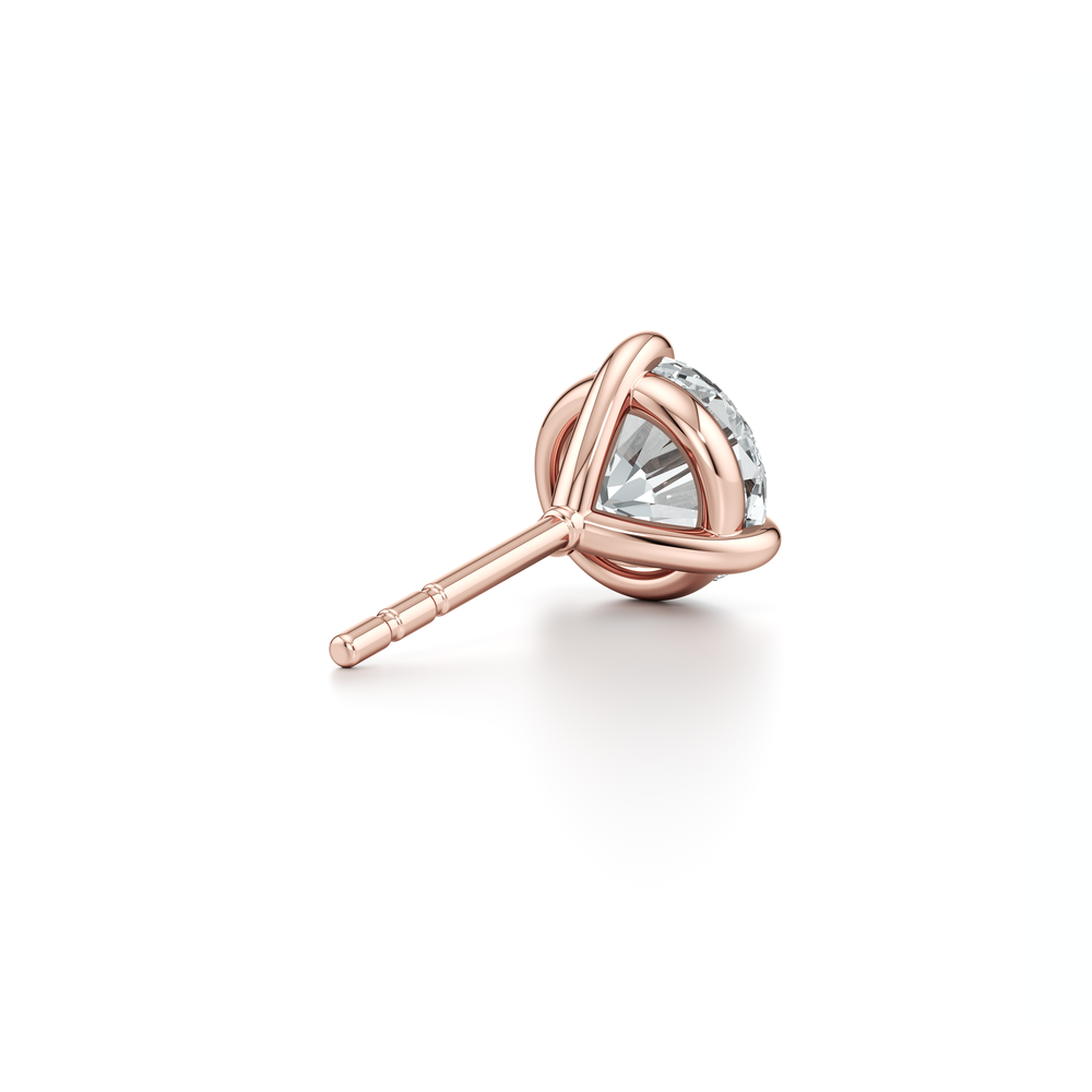 Chelsea Essential Lab Diamond Round Brilliant Martini Studs image 21