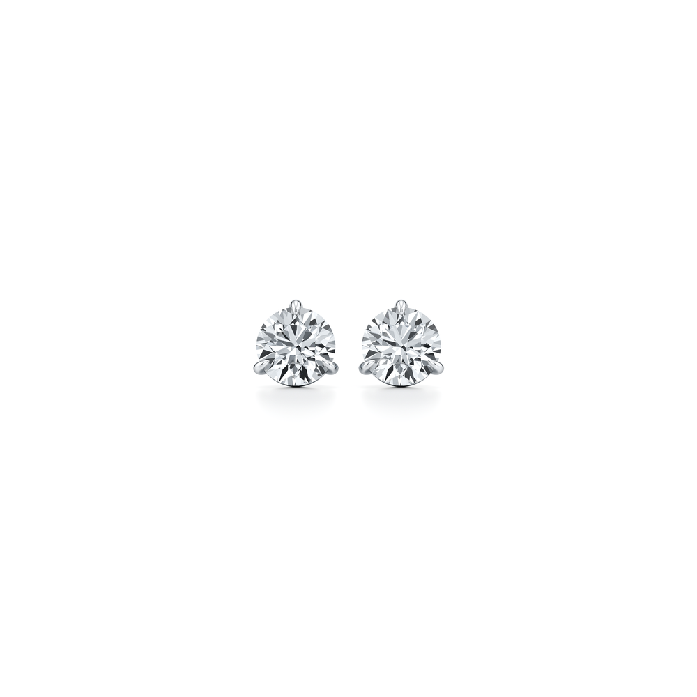 Chelsea Essential Lab Diamond Round Brilliant Martini Studs image 22