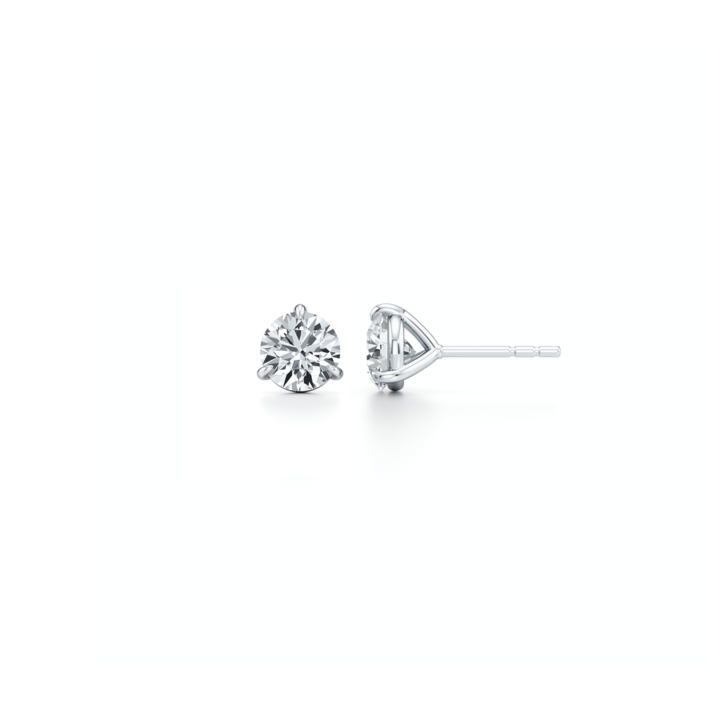 Chelsea Essential Lab Diamond Round Brilliant Martini Studs image 14