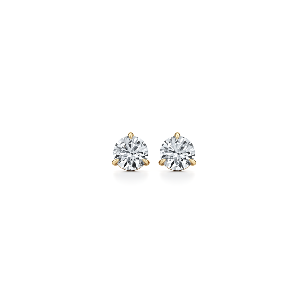 Chelsea Essential Lab Diamond Round Brilliant Martini Studs image 16
